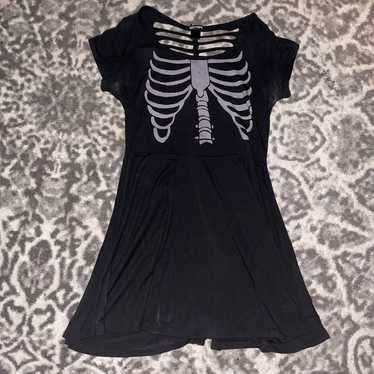 Hot Topic Skeleton Dress - image 1