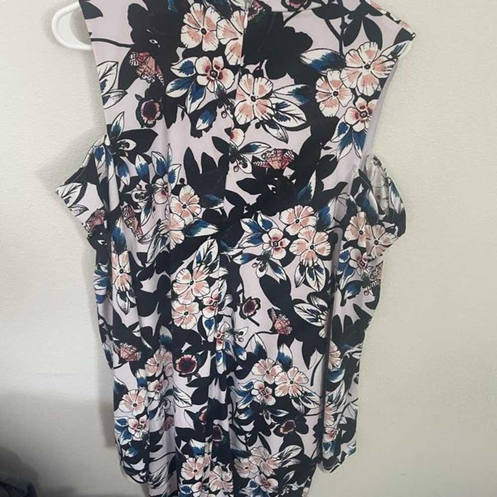 Guess butterfly floral dress size XL - image 2