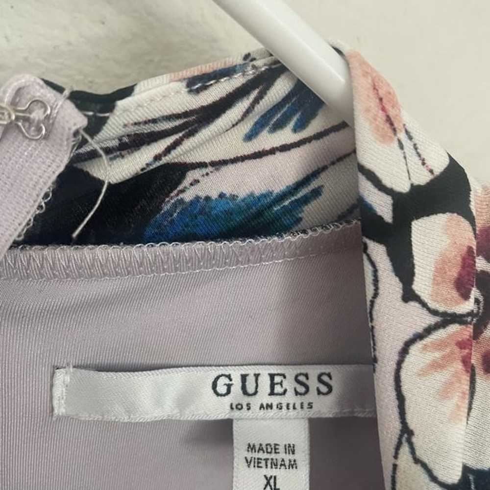 Guess butterfly floral dress size XL - image 4