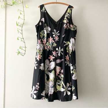 City Chic Floral Fit & Flare Summer Dress Size 20