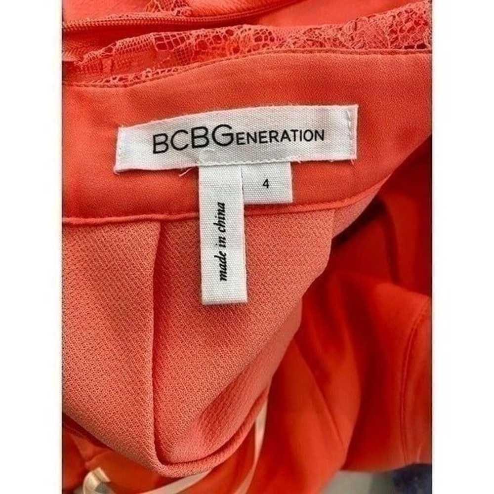 BCBGeneration Coral Dress Size 4 - image 5