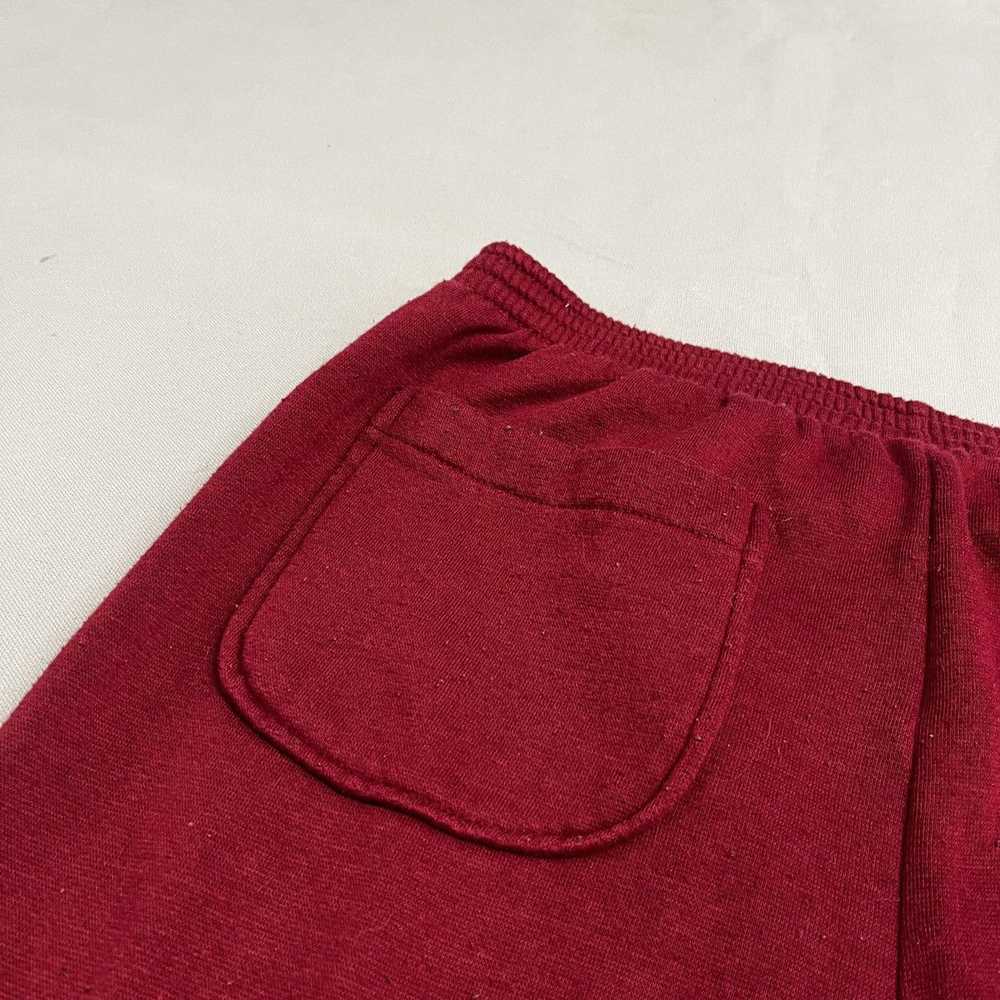 Vintage 90’s Bootleg Gucci Maroon Sweatpants - image 7