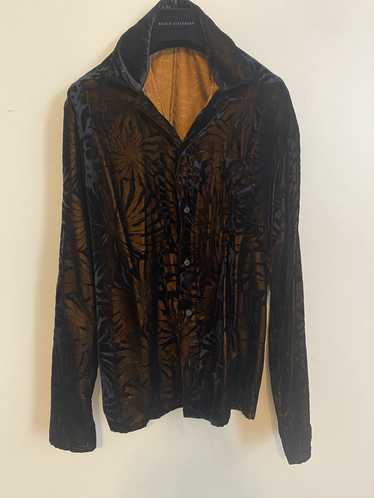 Haider Ackermann Velvet shirt jacket