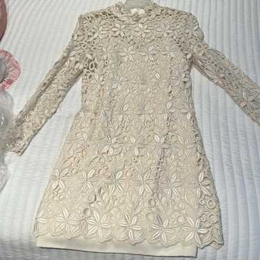 Long sleeve lace dress