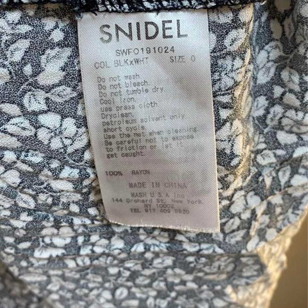 snidel floral one-piece dress in great condition - image 7