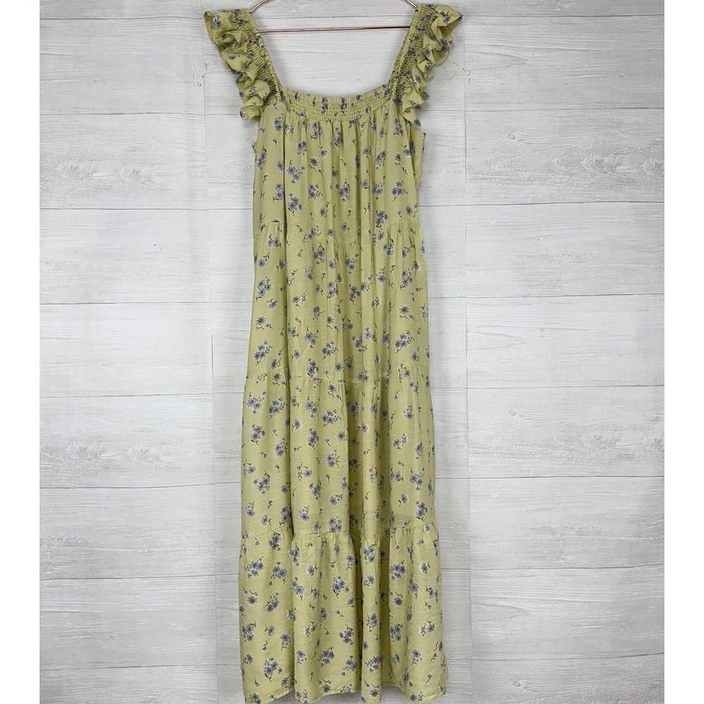 Anthropologie Moon River Square Neck Nap Midi Dre… - image 10