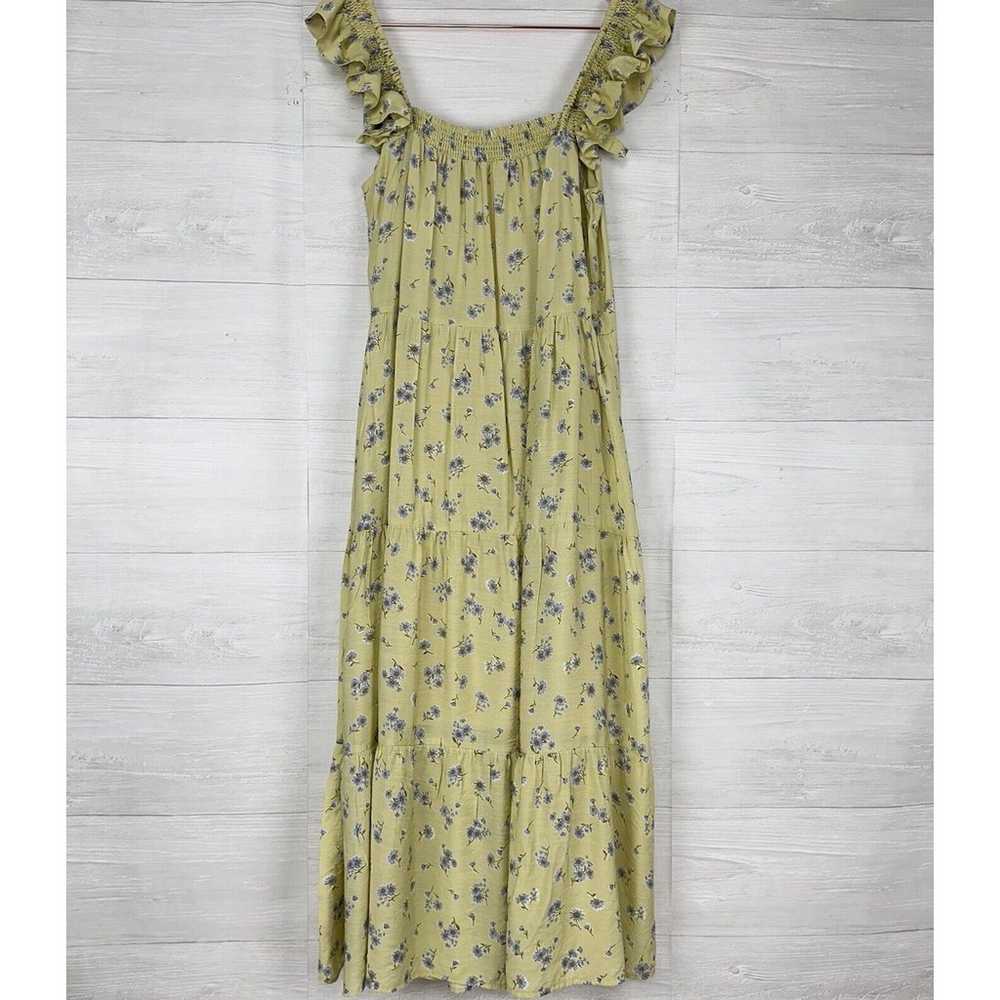 Anthropologie Moon River Square Neck Nap Midi Dre… - image 4