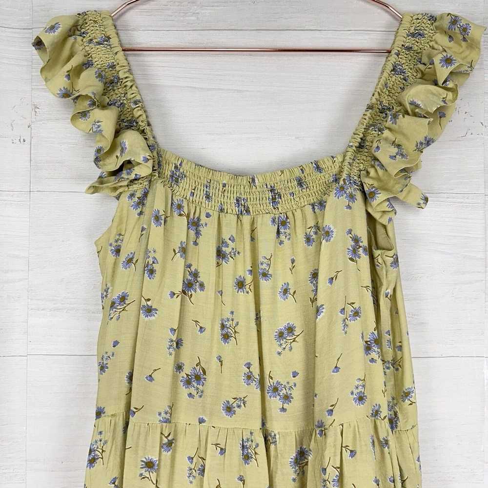 Anthropologie Moon River Square Neck Nap Midi Dre… - image 5