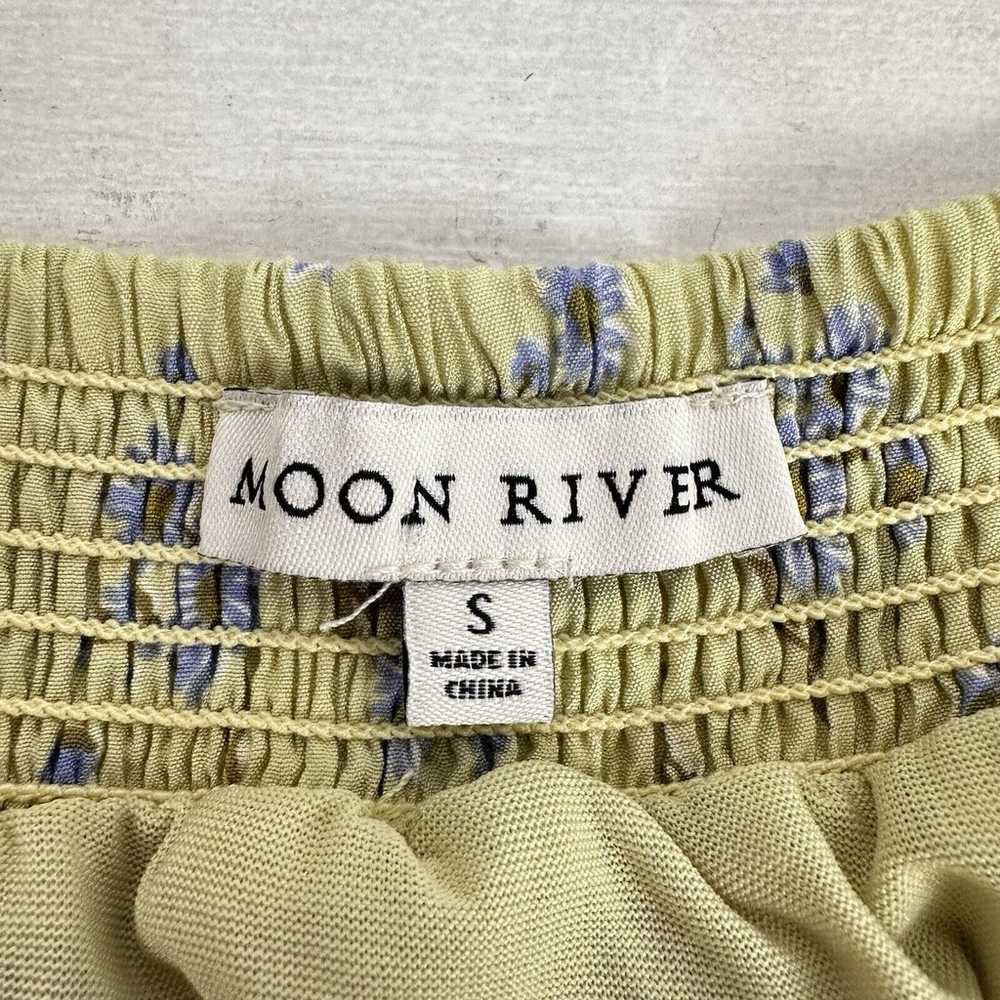 Anthropologie Moon River Square Neck Nap Midi Dre… - image 6