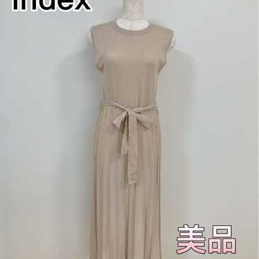 【Excellent condition】index Index Knit Long One Pie