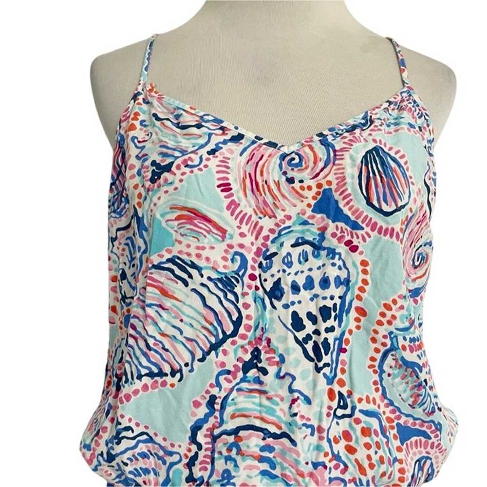 Lilly Pulitzer Size Medium  Sleeveless Romper Col… - image 2