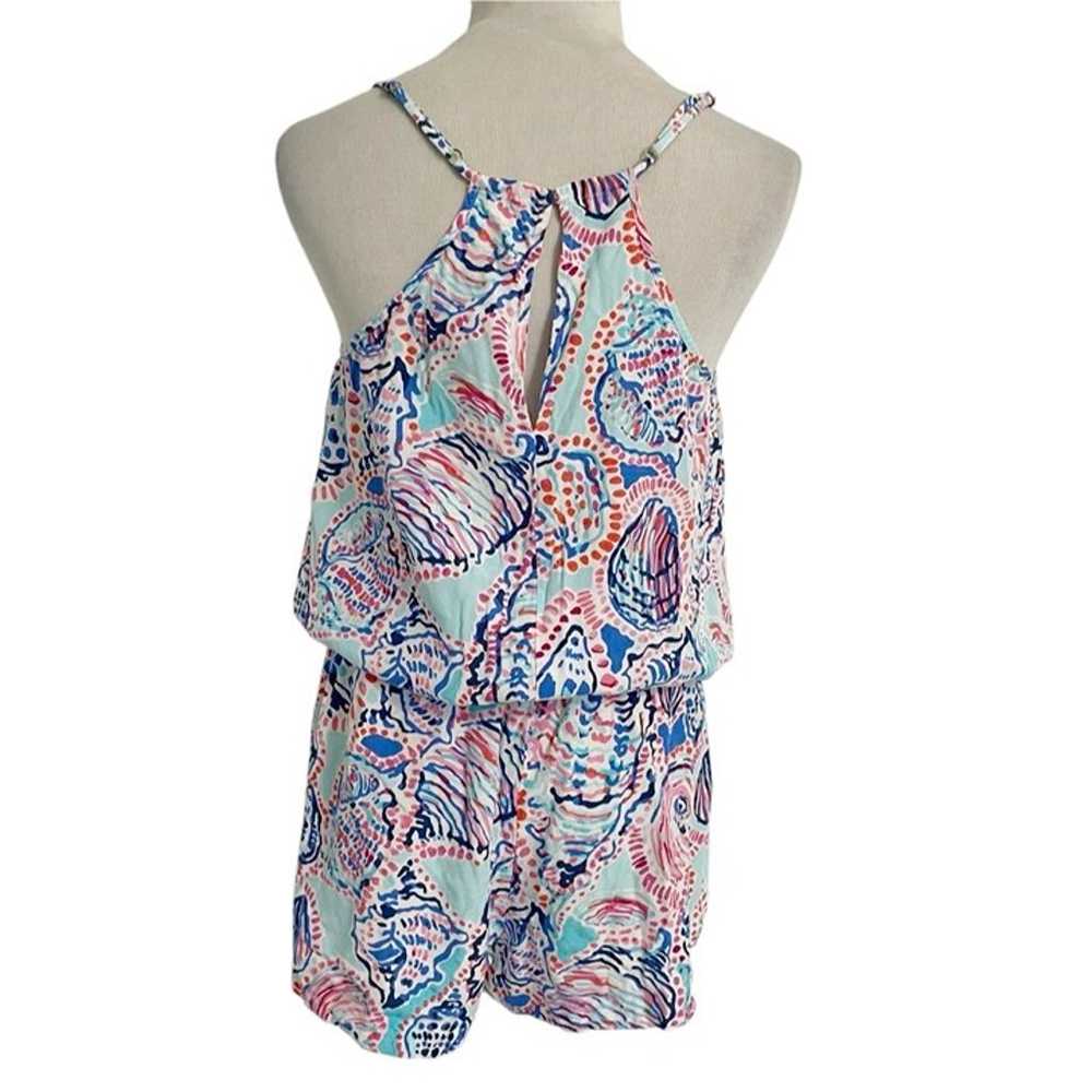 Lilly Pulitzer Size Medium  Sleeveless Romper Col… - image 4