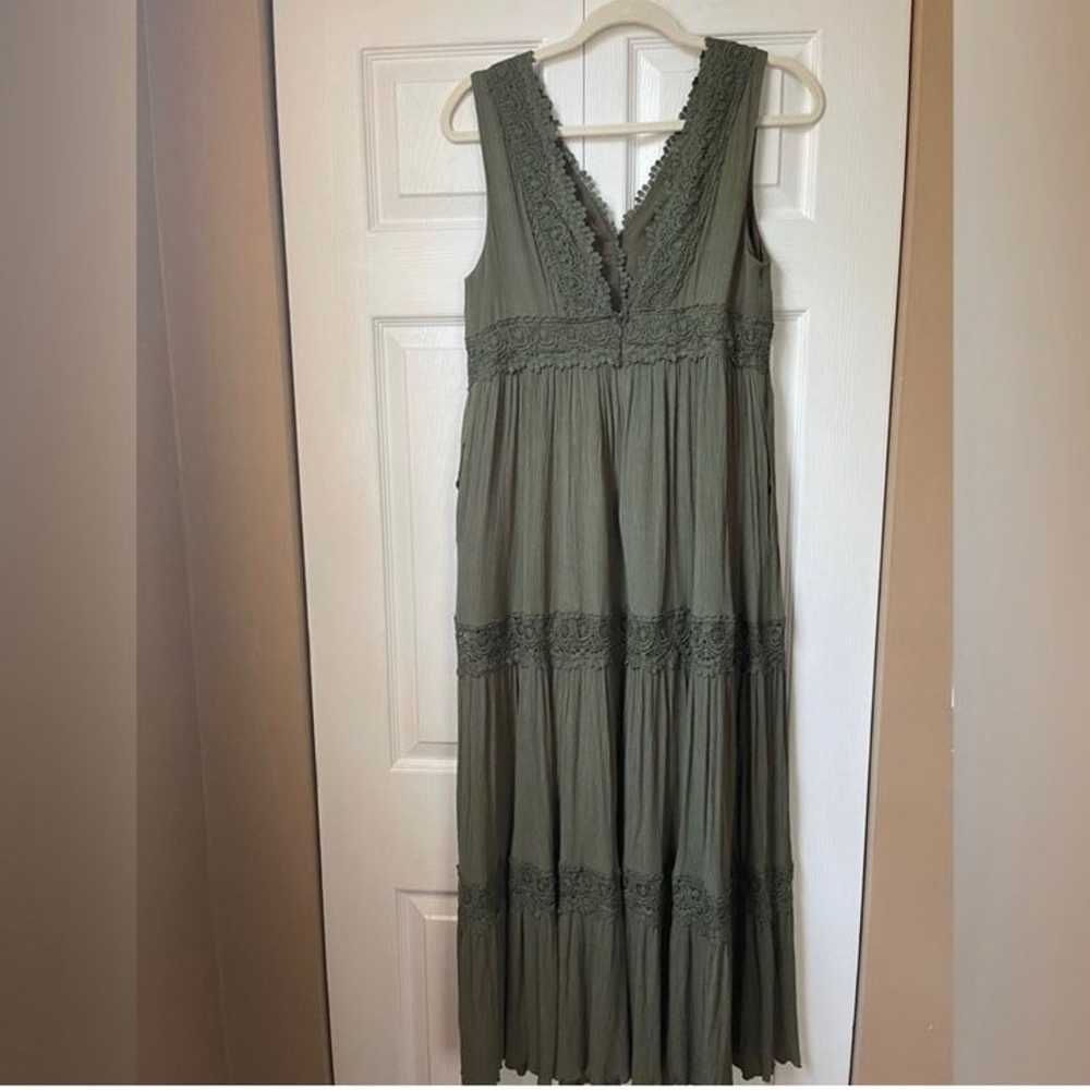 NWOT Davi & Dani Sage Green Dress - image 3