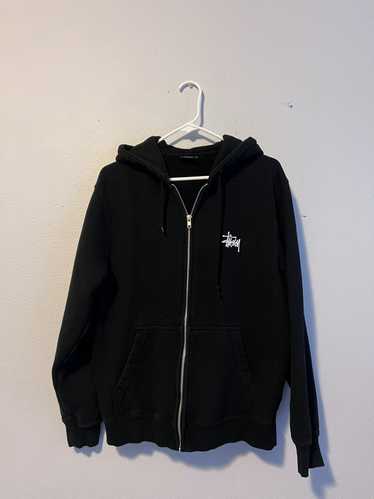 Stussy Stussy Stock Logo Zip Up Hoodie