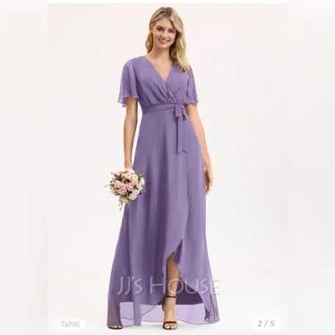 JJs House Tahiti Purple Bridesmaid Dress - image 1