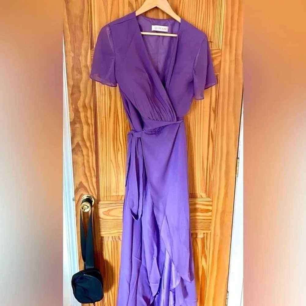 JJs House Tahiti Purple Bridesmaid Dress - image 3