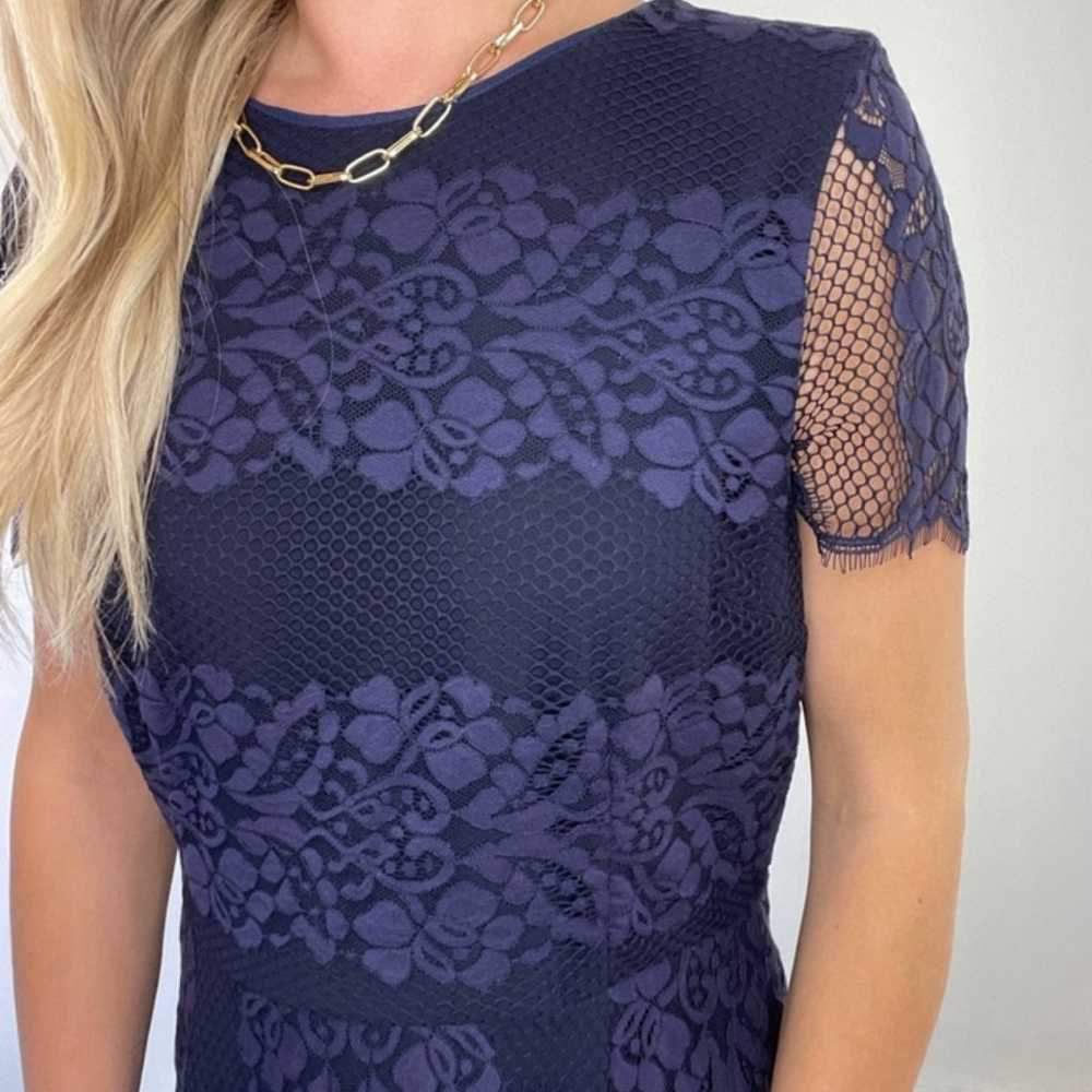 Cremieux gorgeous navy lace dress - image 3