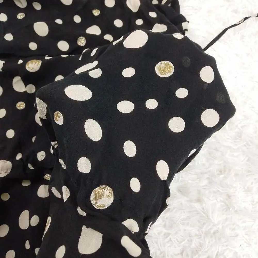 【100% Silk】Tsumori Chisato DRESS Cat Dot One Piece - image 8