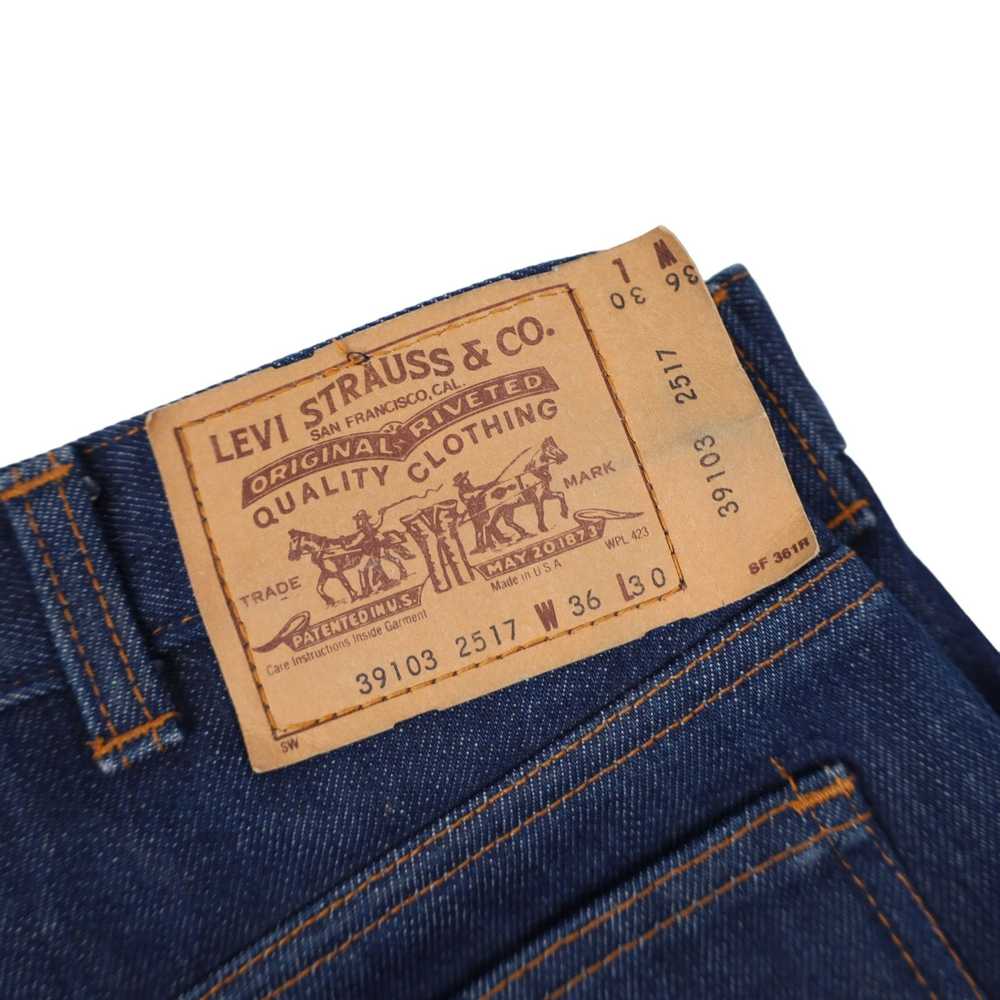 Levi's × Vintage Vintage Levis 517 Boot Cut Orang… - image 11