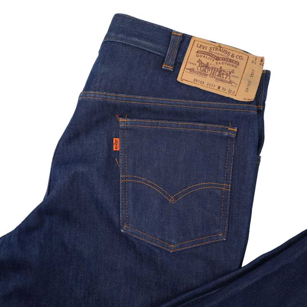 Levi's × Vintage Vintage Levis 517 Boot Cut Orang… - image 9