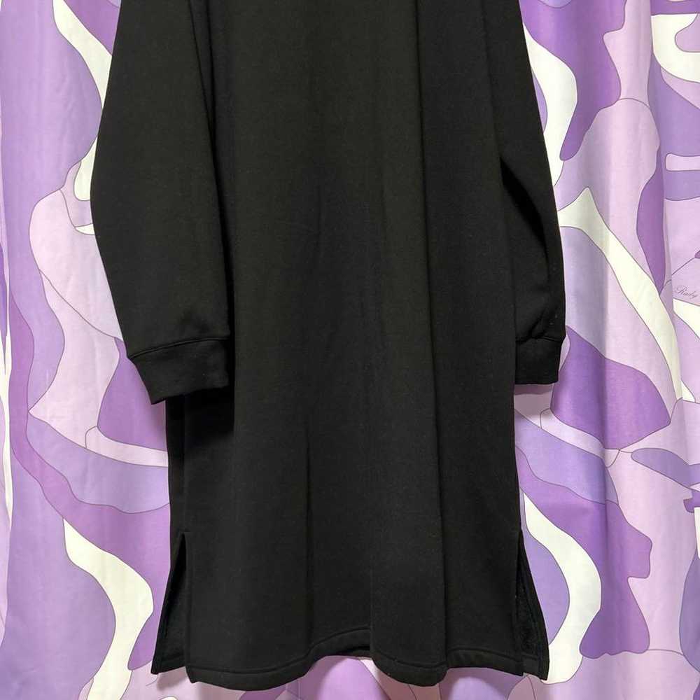 3L size black long-sleeved fleece-lined trainer l… - image 3