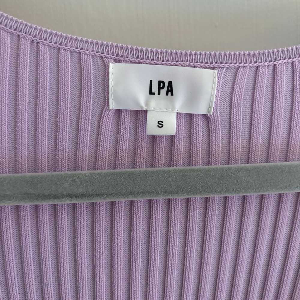 LPA Salvatore dress in lilac - image 3