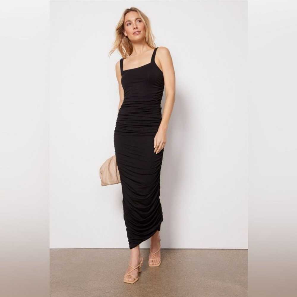 Good American Ruched Maxi Dress - image 1