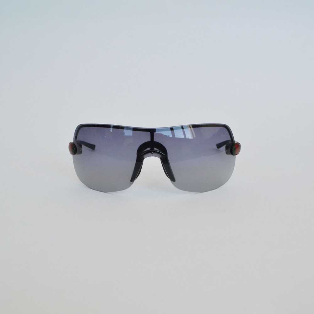 Gucci × Streetwear × Vintage GUCCI Sunglasses Bla… - image 2