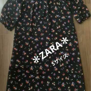 ZARA Trafaluc collection - Sheer floral dress.