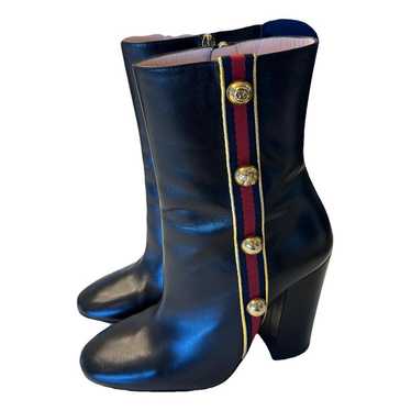 Gucci Leather boots - image 1