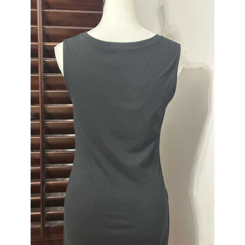 Chelsea28 Womens Sheath Dress Black Ruched Sleeve… - image 5