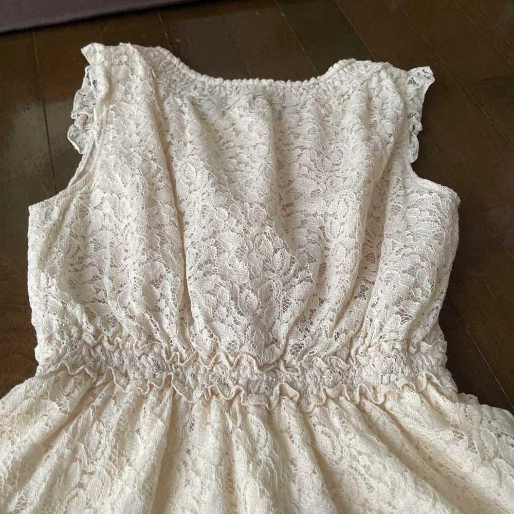 Lace-trimmed dress - for trying on only. - image 2