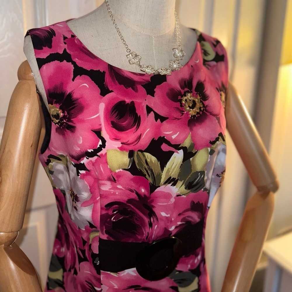 Dress floral dress summer time elegant women’s ne… - image 10