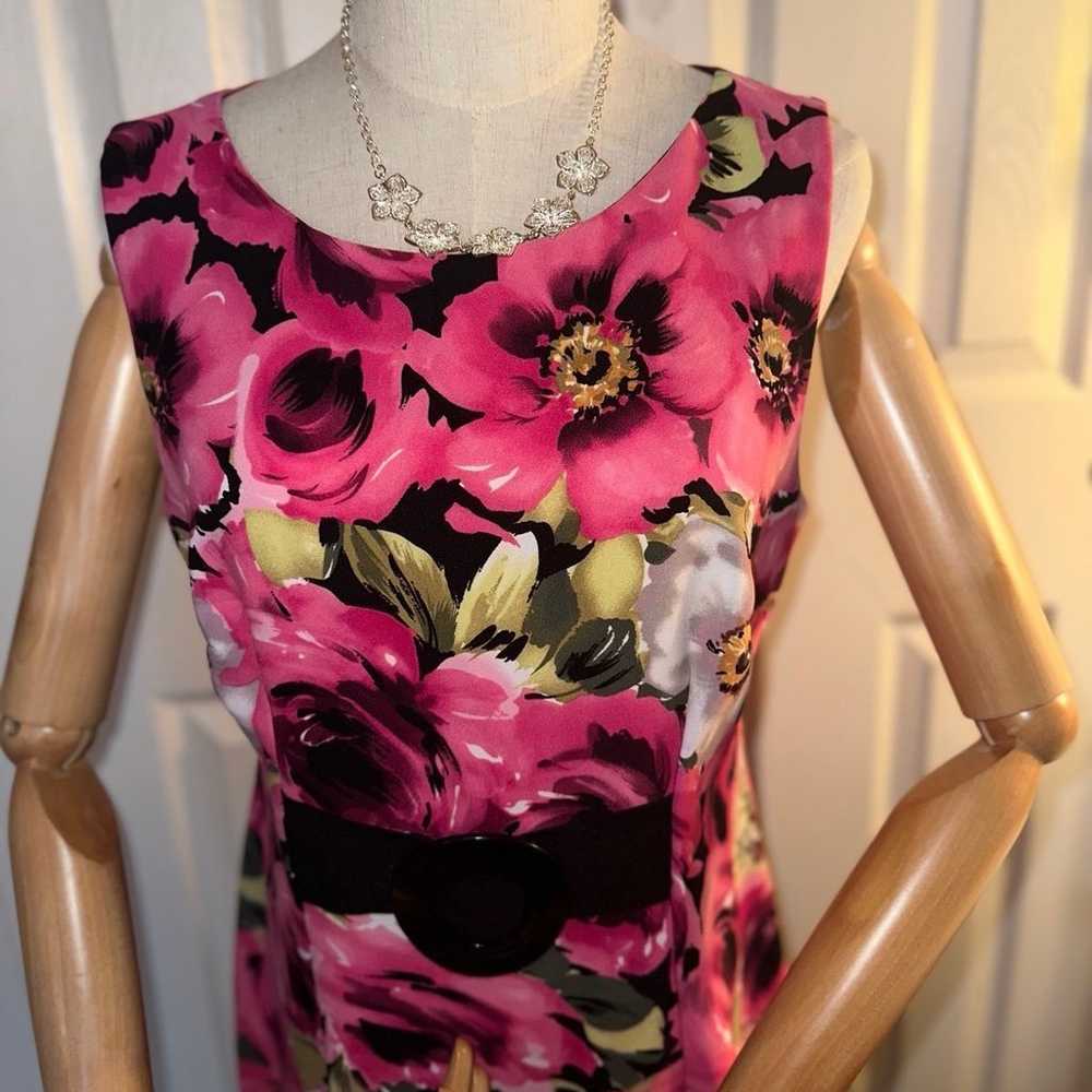 Dress floral dress summer time elegant women’s ne… - image 6