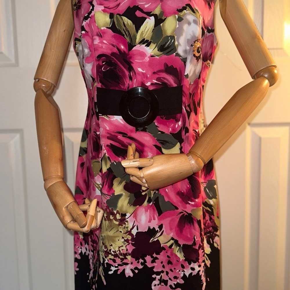 Dress floral dress summer time elegant women’s ne… - image 8