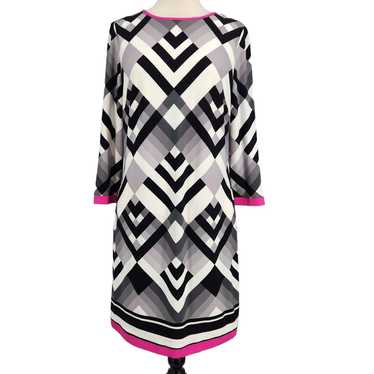 Eliza J Geometric Print Size 10