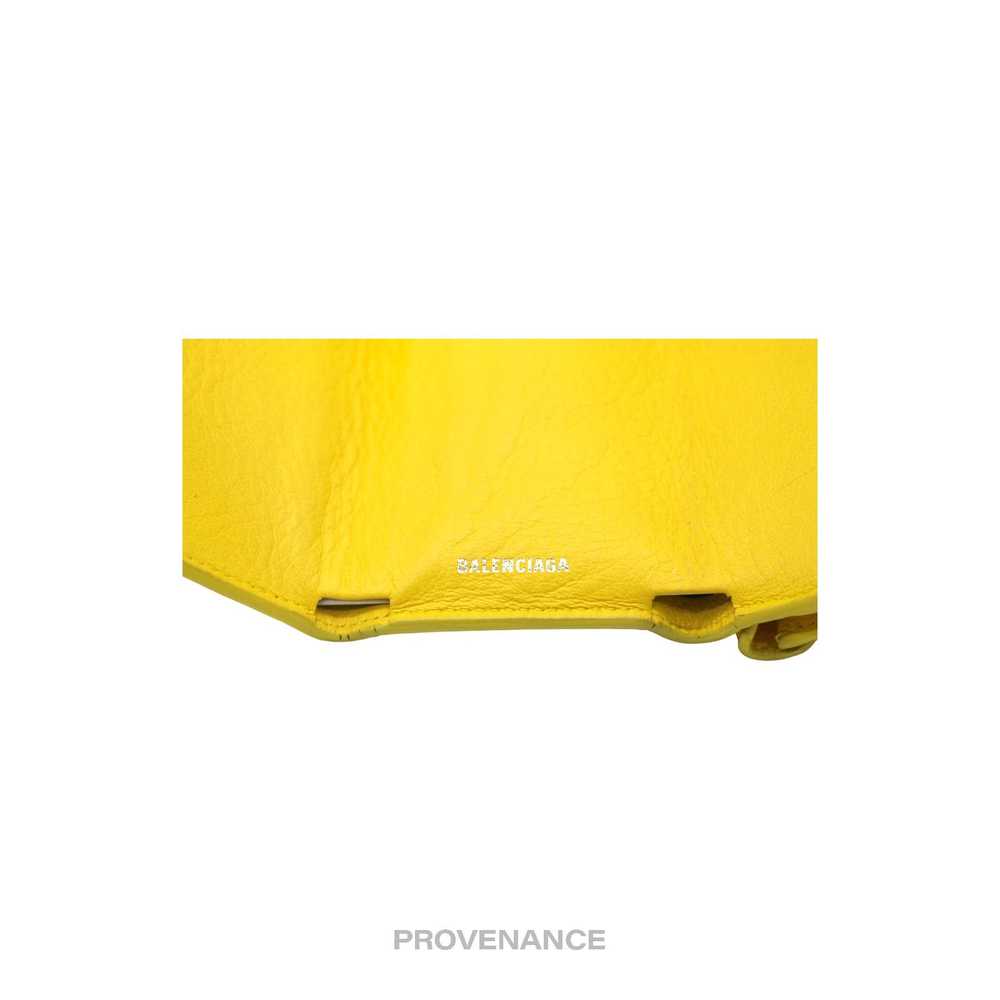 Balenciaga 🔴 Balenciaga Papier Mini Wallet - Yel… - image 10