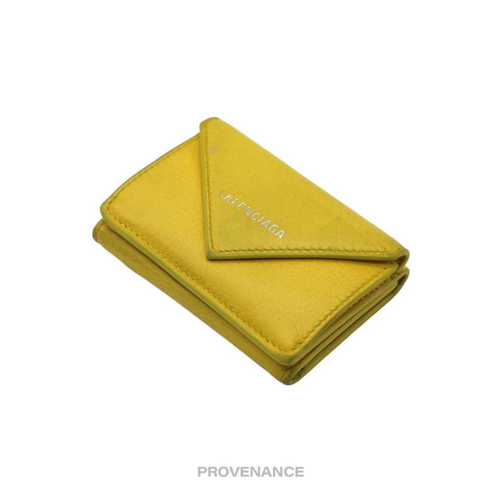 Balenciaga 🔴 Balenciaga Papier Mini Wallet - Yel… - image 3