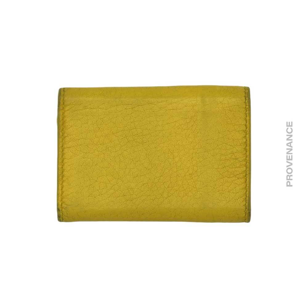 Balenciaga 🔴 Balenciaga Papier Mini Wallet - Yel… - image 5