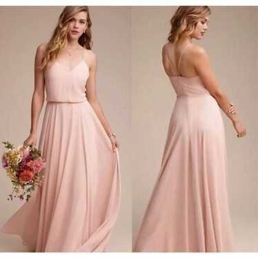 Jenny Yoo Inesse Chiffon Bridesmaid Maxi Dress 14