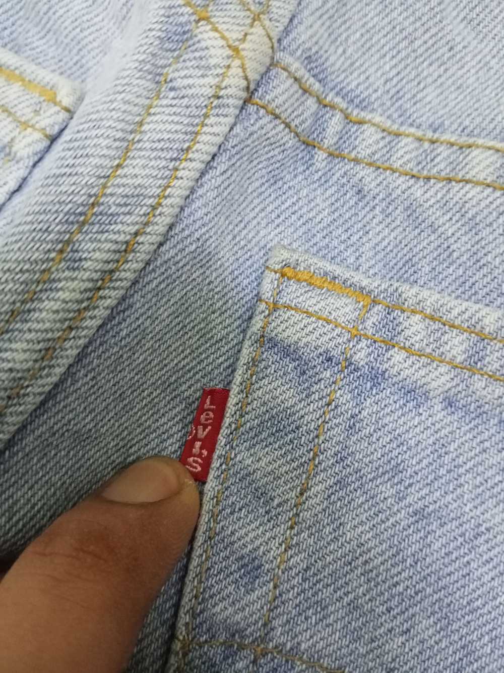 Levi's × Vintage Vintage 90s Levis 510 Light Wash… - image 12