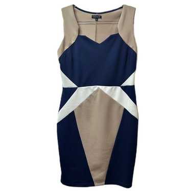 Venus Color Block Sleeveless Size Large Dress