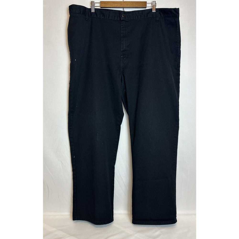 Dickies DICKIES MENS BLACK PANTS SIZE 44x32 - image 1