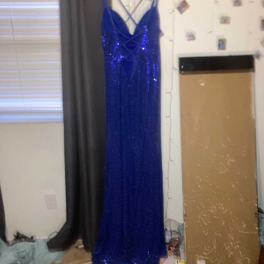 Royal Blue prom Dress - image 1