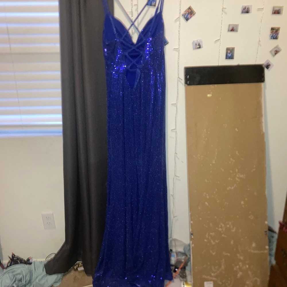 Royal Blue prom Dress - image 2