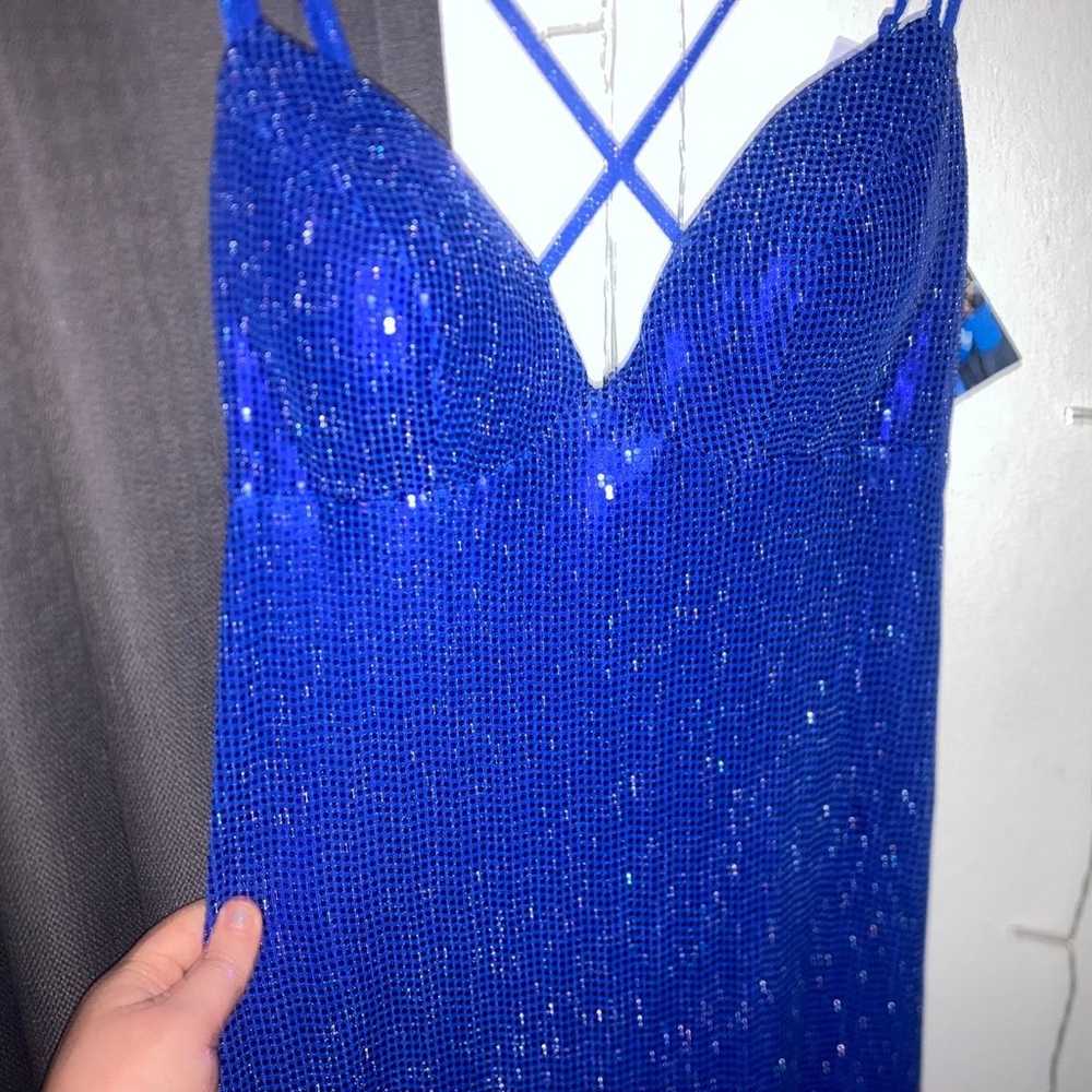 Royal Blue prom Dress - image 3