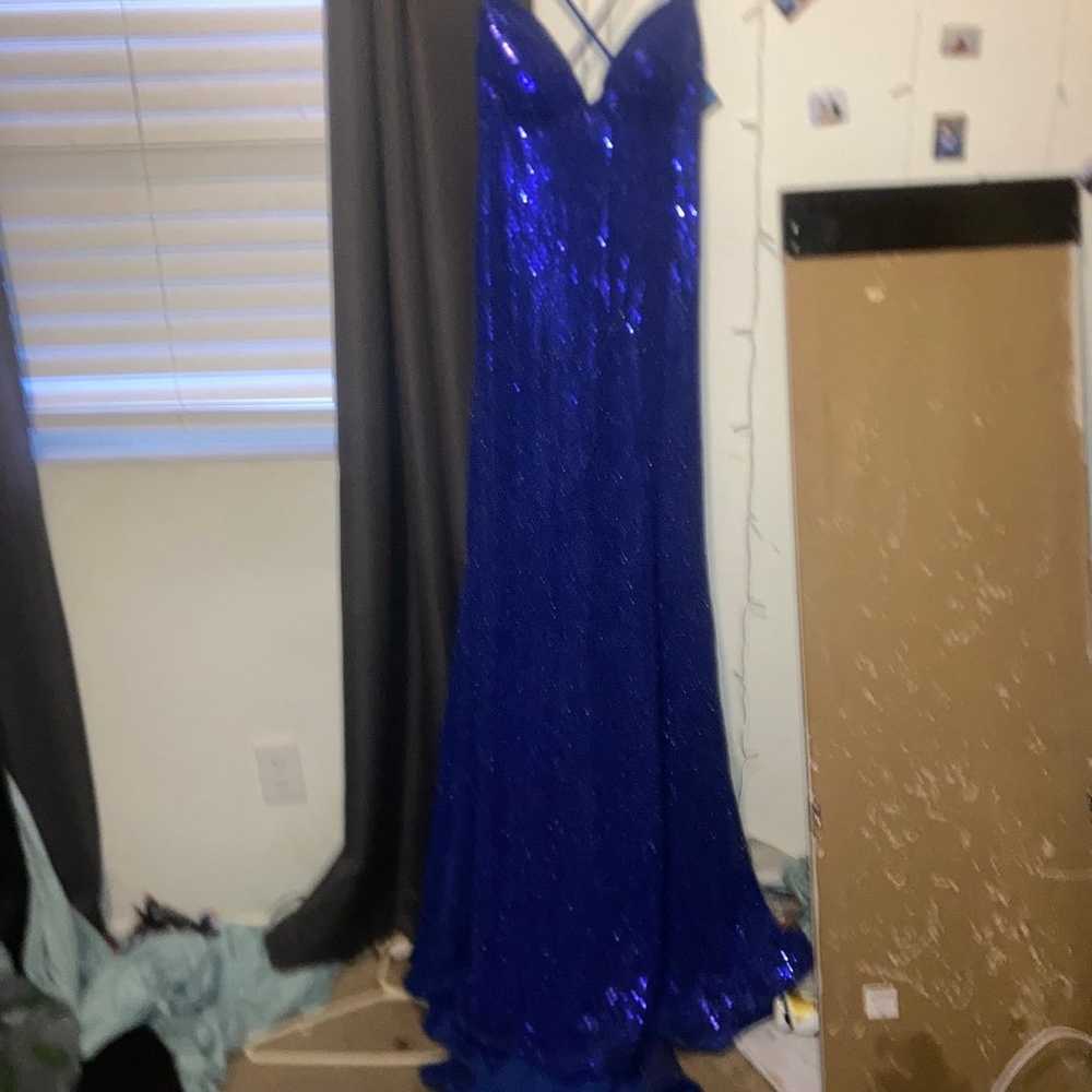 Royal Blue prom Dress - image 5