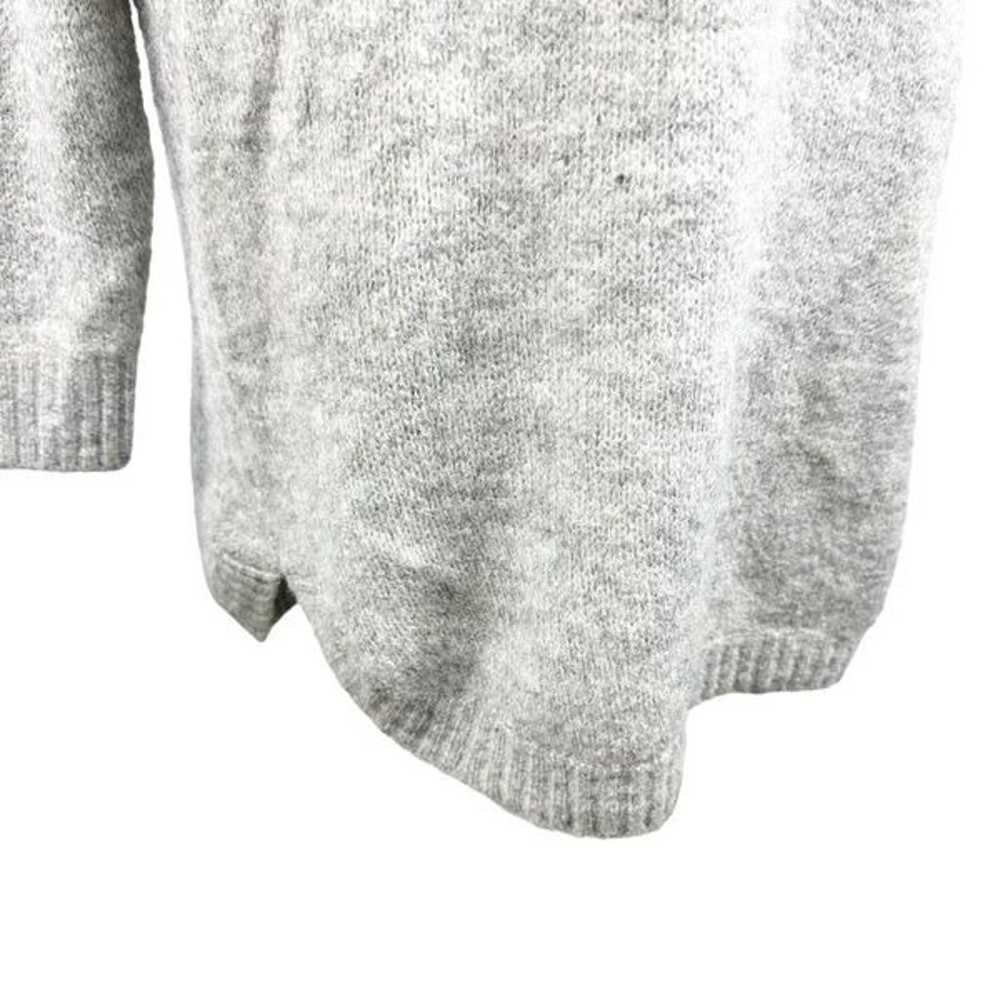 Zara Woman Gray Knit Sweater Dress Drop Long Slee… - image 5