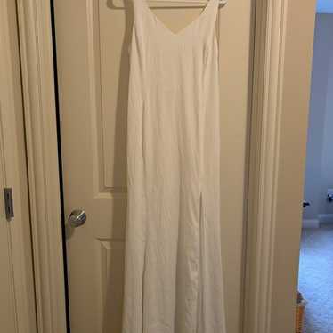 NWT Lulu’s offers Meet Me in Madrid Pink Beaded Maxi Dress