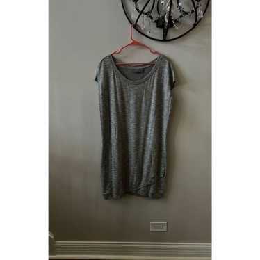 ATHLETA grey Crisscross Modal Dress XL